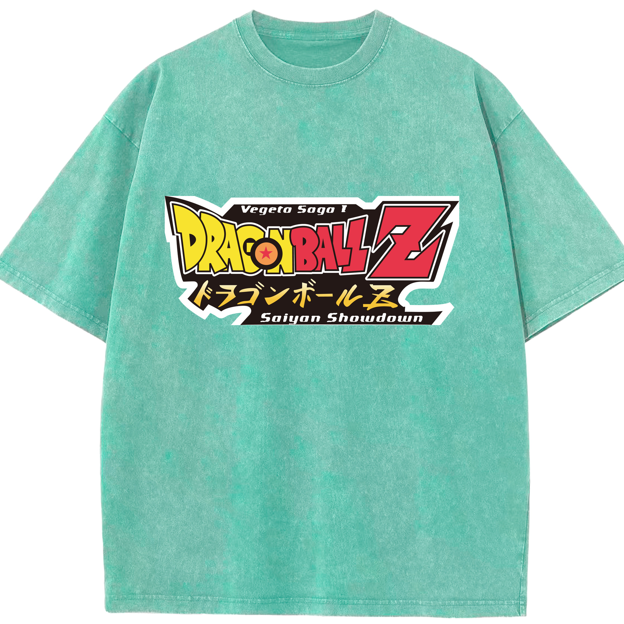 （画像用） ドラゴンボール DRAGON BALL 綿100% ヴィンテージ風 半袖Tシャツ（フロントプリント）